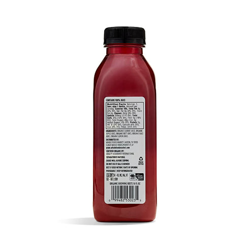 16 WHOLE FOODS MARKET Organic Booming Beet Juice, FZ