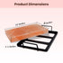12x8x1.5 Inch 11 Lbs Premium Himalayan Salt Tiles (Plate) for BBQ & Grilling Natural Salt Block with Tray and Box