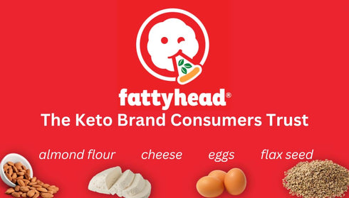 Fattyhead 3-Pk 10" Protein Pizza Crust | Baked Almond Flour Flatbread | Diabetic Friendly |Keto~Low Carb | Zero
