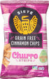 5 oz (Pack 2) Siete Grain Free Cinnamon Churro Strips, Bag, Gluten & Dairy Free, Paleo, Vegan, Non-GMO