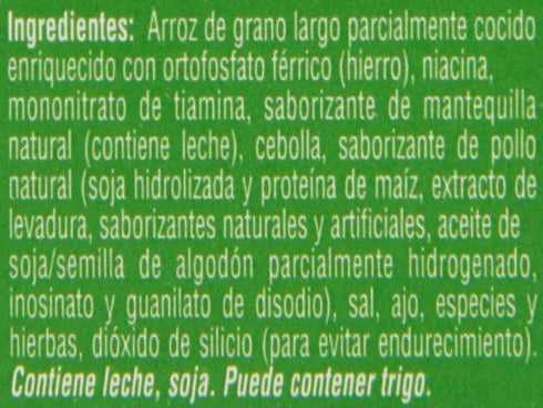 7-ounces (Pack of6) Tony Chachere's Rice Mix Butter & Herb