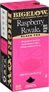 28-Count (Pack 6) Bigelow Raspberry Royale Tea Bags Boxes of Black Tea Bags All Natural Gluten Free Rich