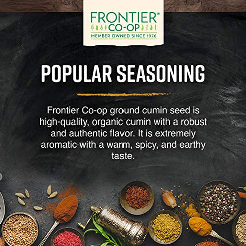Frontier Herb Organic Ground Cumin Seed, 16 oz