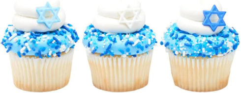 It Was All A Dream Shop STAR OF DAVID EDIBLE SUGAR DECORATIONS