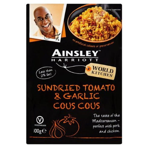 Ainsley Harriott Sundried Tomato & Garlic Cous Cous 6x100g