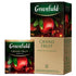 Greenfield Grand Fruit Black Tea Collection - 25 Teabags in Special Foil Sachet for Exceptional Freshness