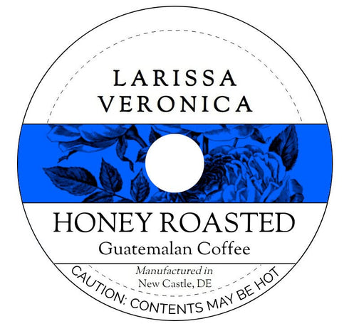 Larissa Veronica Honey Roasted Guatemalan Coffee (Single Serve K-Cup Pods) (Gourmet, Naturally Flavored, Whole