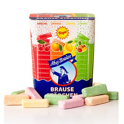 Frigeo Ahoj Brause Stäbchen 125g (4.4oz Brause Sticks)