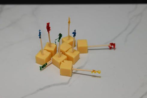 Theatre House Fake Mixed Cheddar Cheese Cubes