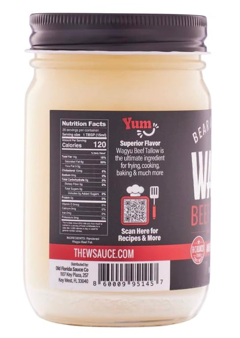 Generic 10 oz (1 Bear and Burtons Wagyu beef Tallow jar)