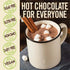 14 oz Castle Kitchen Sugar Free Caramel Dark Hot Chocolate - Premium Plant Based, Dairy Free, Gluten-Free, Vegan Hot