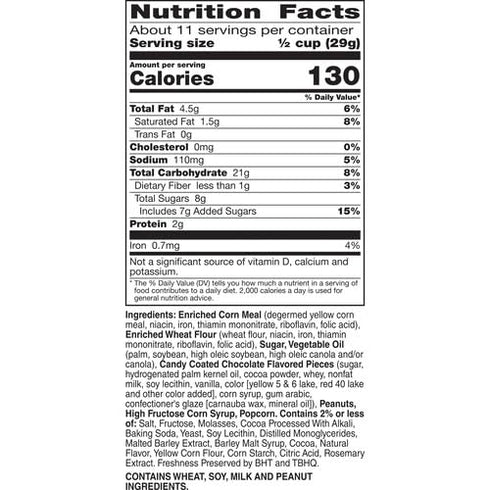 13.5 oz Chex Mix Turtle Snack Mix, Indulgent Snack Bag, Family Size