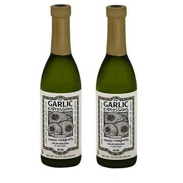 Generic Garlic Vinaigrette Salad Dressing Pack of 2 (12.5 oz Each)