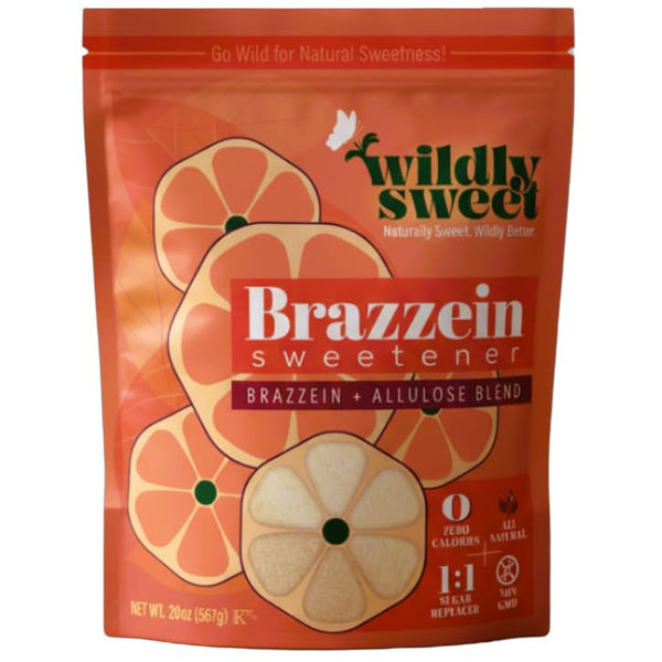 Wildly Sweet Brazzein + Allulose Sweetener (1.25 lb) | Granulated 1:1 Sugar