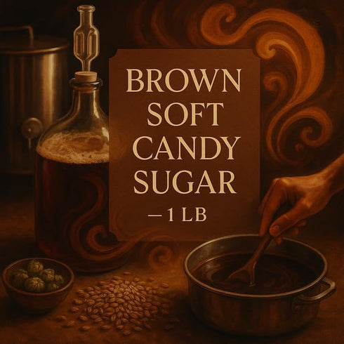 LD Carlson 1 LB Brown Soft Candy Sugar