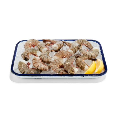 Seafood (Suppliers May Vary) Jumbo Easy Peel Black Tiger Shrimp13/15 Count