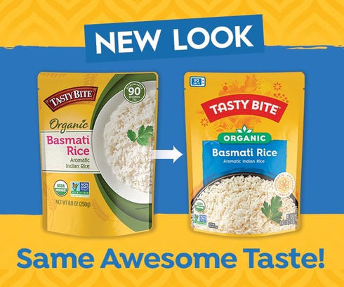 8.8 Tasty Bite Organic Basmati Rice, Ounce, Ready to Eat, Microwavable, Vegan, Gluten-Free