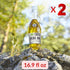 500ml (16.9 oz) Pack 2 KORVEL Greek Extra Virgin Olive Oil, Amphora Glass Bottle, fl of Premium EVOO for Cooking