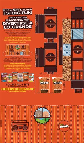19.8 OZ (Pack 2) Reese's Puffs Minis Breakfast Cereal, Chocolate Peanut Butter Cereal, Family Size