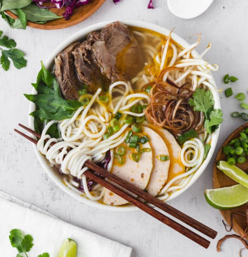 14oz (14Oz Pack 1) CAF Premium Vermicelli Rice Noodles, Rice Vermicelli, Bun Bo Hue, Rice Sticks