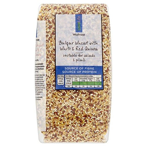 Waitrose Love Life Mixed Quinoa with Bulgar Wheat 500g