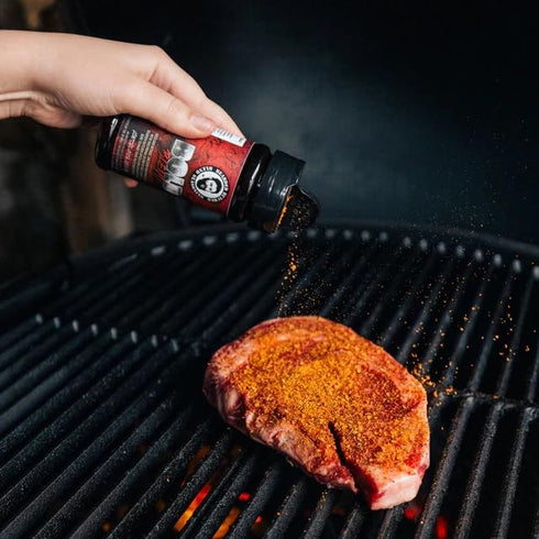 Bearded Butcher Bold Blend, 6 oz - Ideal for Seasoning Steaks, Burgers, & More, Low Calorie & No MSG