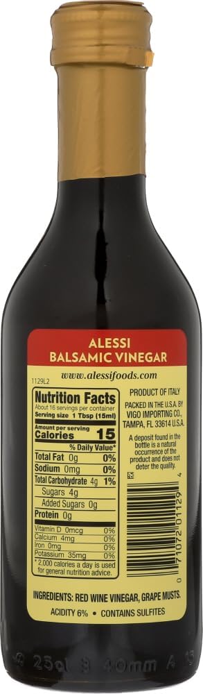 8.5 oz2 Alessi Balsamic Vinegar Red - fl