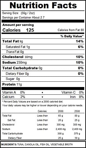 5.29 Dongwon, Tuna Chunk Style In Oil(DHA), Ounce