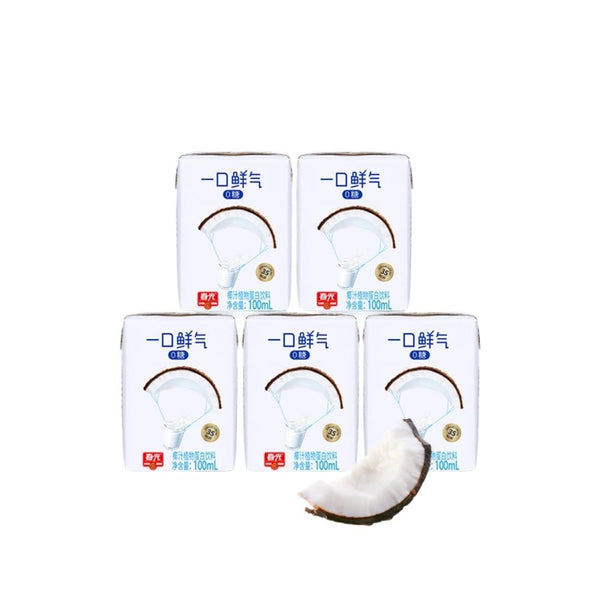 Coconut Juice 100ml x 5 Pack Fresh from Hainan ChunGuang Food Natural