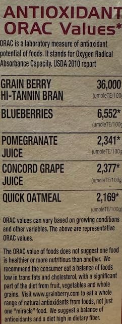 Grain Berry Raisin Bran with Onyx Sorghum