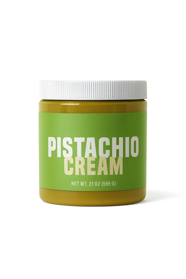 Premium Pistachio Cream Spread Smooth & Rich Nut Butter Made from Dry-Roasted