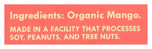 (Pack 1) SOLELY Organic Dried Mango Halves, Large of | One Ingredient | Vegan | Non-GMO | No Added Sugar