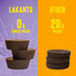 2g (24 Pack 1) Lakanto Sugar Free Chocolate Peanut Butter Cups - Sweetened with Monk Fruit, On the Go, Gluten Free