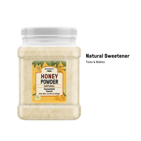 2.8 lb, Unpretentious Honey Powder, Sweet & Natural, Cooking & Baking, Convenient
