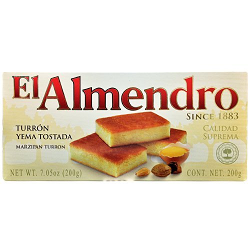 Sweet Toasted Egg Yolk Custard Nougat, Turron de Yema Tostada