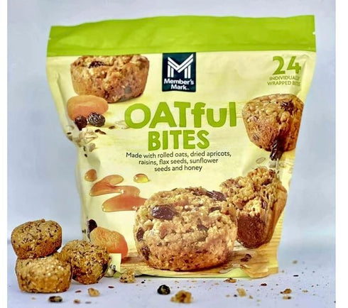 MEMBERS MARK 24 Member's Mark Oatful Bites, Individually Wrapped Rolled Oat Treats