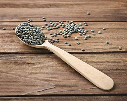 8 Food to Live French Green Lentils, Ounces Whole Dry Beans, Raw, Sproutable, Vegan, Kosher, Bulk. Deep Peppery Flavor.