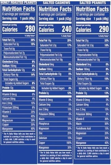 Generic Pack 24 Variety Cashews & Peanuts, pk.
