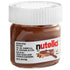 ATREVO 0.88 oz (Pack 7) 7 Mini Nutella Glass Jars Chocolate Hazelnut Spread of with Wooden Spoons - Holiday Chocolate