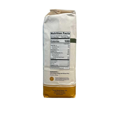 5 lb, 2 Pack Farmer Direct Foods Heirloom Wheat Flour