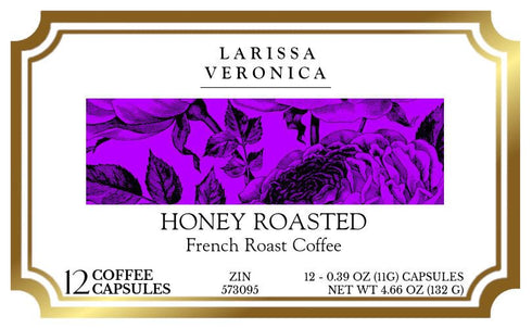 Larissa Veronica (12 573095) 3 Pack Honey Roasted French Roast Coffee (Single Serve K-Cup Pods) (Gourmet, Naturally