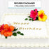 5 Count Global Sugar Art Tropical Hibiscus Sugar Flowers for Cakes Large Gumpaste Hawaiian Cake Toppers, Assorted