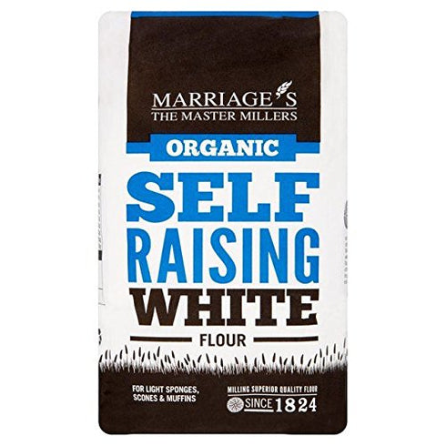 Marriage's Organic Self Raising White Flour - 1kg