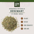 Monterey Bay Herb Co. Whole Organic Rosemary | Mediterranean Herb for Seasoning Soups, Meats & Vegetables 1 LB