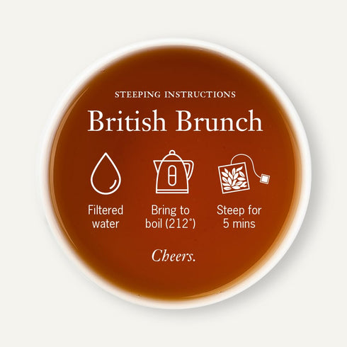 18, 15 1.48oz Steven Smith Teamaker British Brunch No. Caffeinated, Sugar-Free, Full Leaf, English Breakfast Black Tea