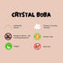 Rainbow Crystal Boba by Bossen - Perfect for Beverages