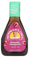 Newman's Own Balsamic Vinegar Salad Dressing 16 oz (Pack of 6)