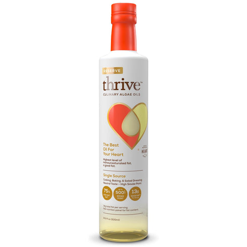 Thrive Cooking Oil - Reserve Pure Algae Oil, Heart and Health-Conscious Oil,