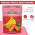 6 5 Pack Liberty Orchard Organic Whole Dried Banana - Naturally Sweetened Dried Fruit Snack for Healthy Digestion