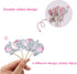 48pcs Pink Elephant Cupcake Toppers, Double Sided Picks for It's A Girl Cake Decorations for Birthday Baby Shower